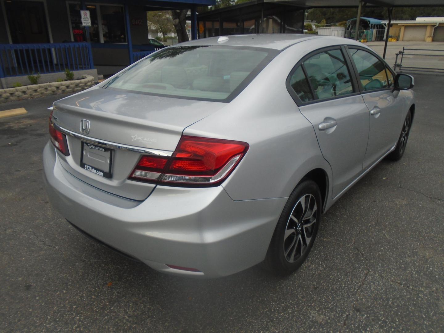 2013 Honda Civic EX-L Sedan 5-Speed AT (19XFB2F94DE) with an 1.8L L4 SOHC 16V engine, 5-Speed Automatic transmission, located at 6112 N Florida Avenue, Tampa, FL, 33604, (888) 521-5131, 27.954929, -82.459534 - Photo#3